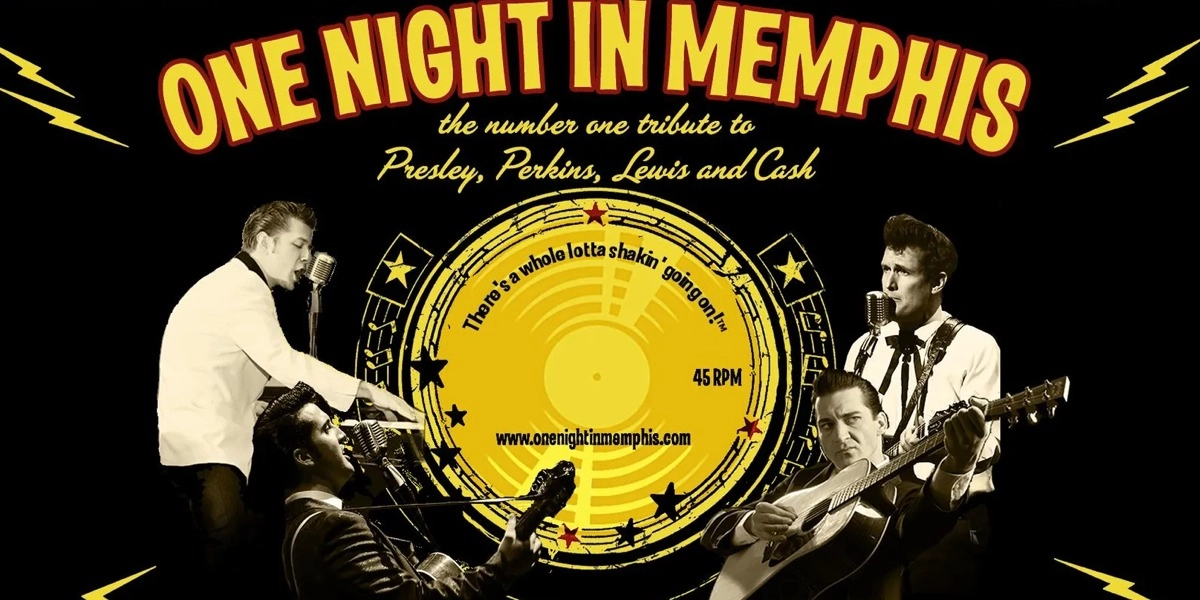 Event image for One Night in Memphis: Presley, Perkins, Lewis & Cash