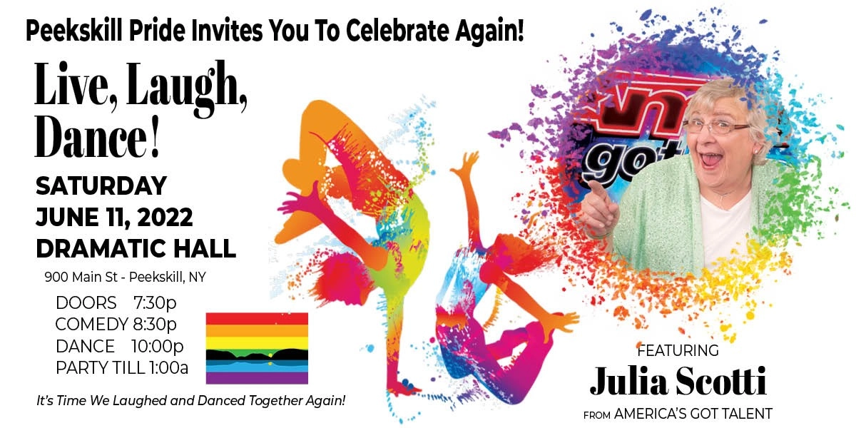 Event image for Peekskill Pride: Live, Laugh, Dance!