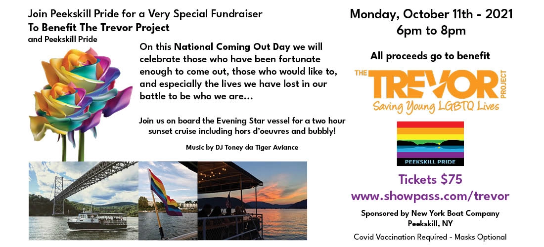 Event image for Sunset Cruise benefitting Trevor Project by New York Boat Company