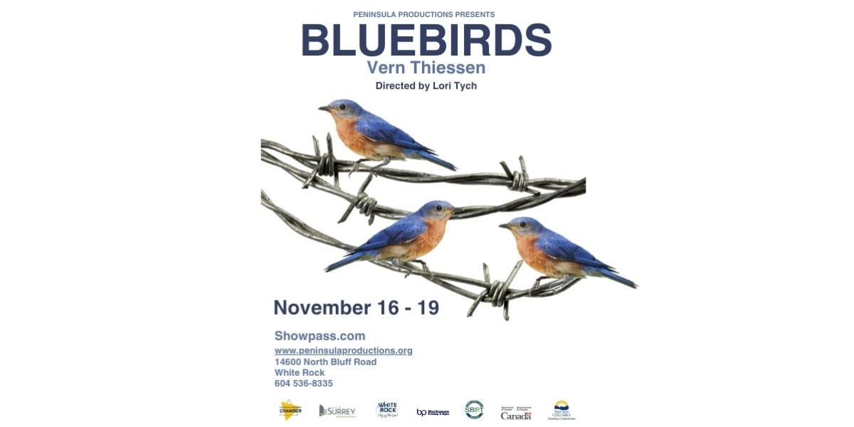 Event image for BLUEBIRDS by Vern Thiessen