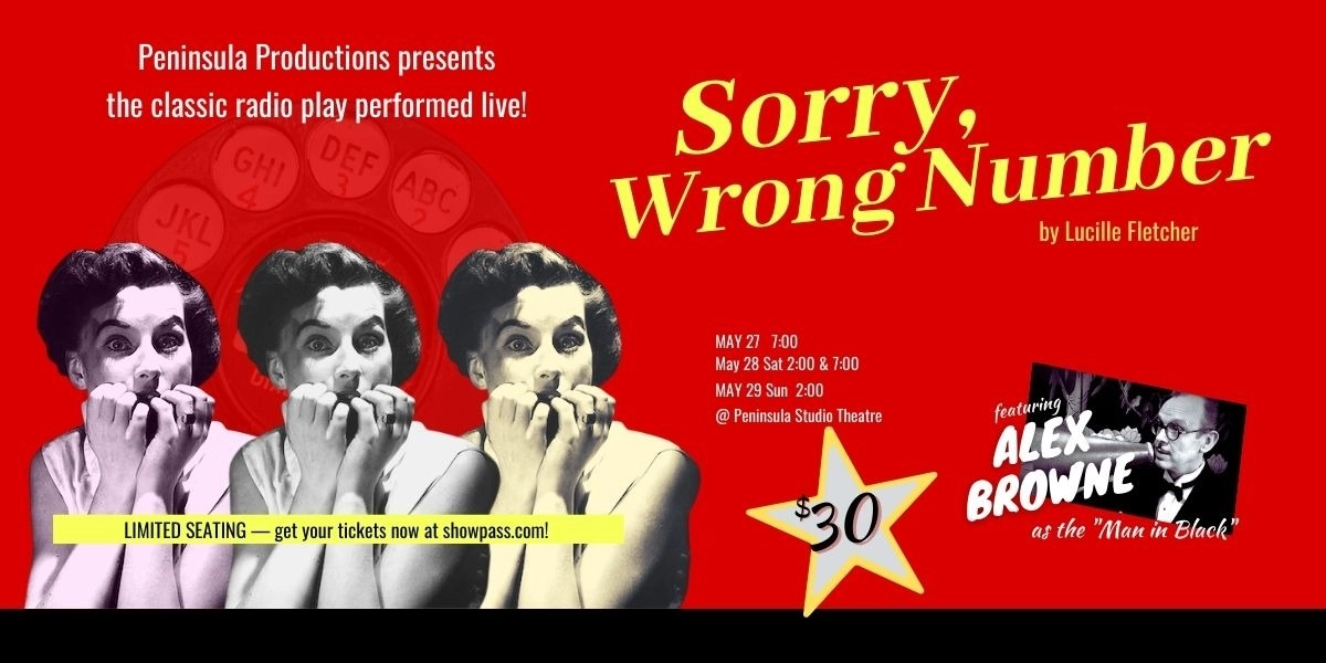 Event image for Sorry, Wrong Number