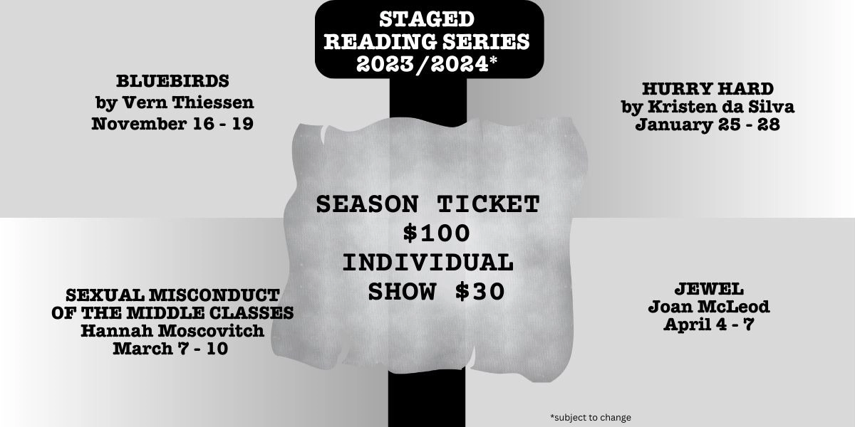Event image for STAGED READING SERIES 2023/2024