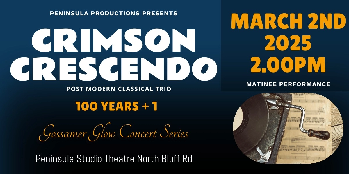 Event image for Gossamer Glow Concert Series with Crimson Crescendo