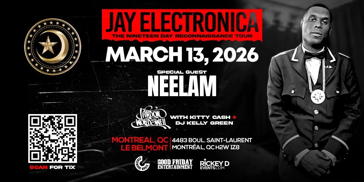 Event image for Jay Electronica Live in Montreal at Le Belmont!!!