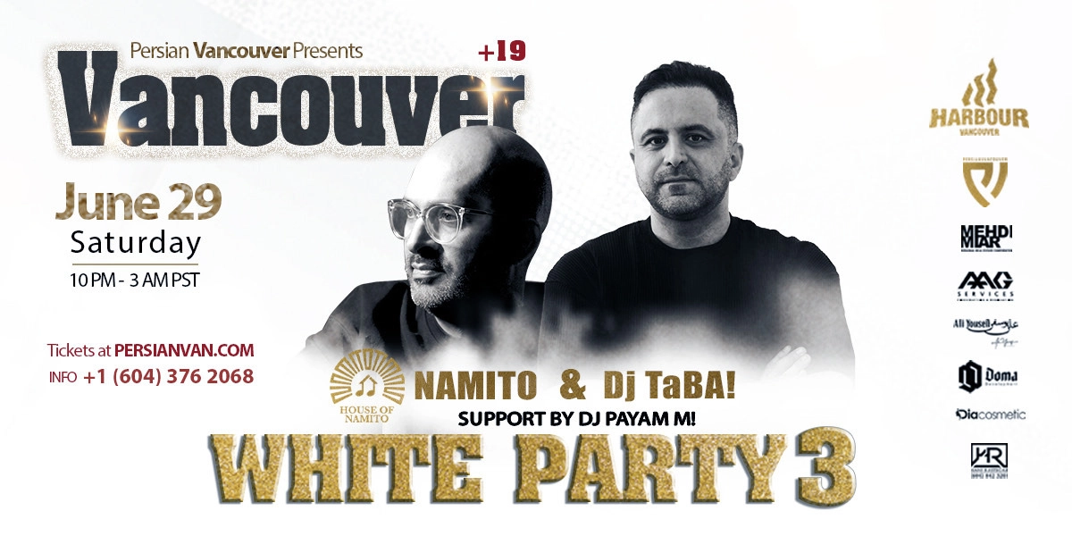 Event image for Persian Vancouver Presents : The White Party 3