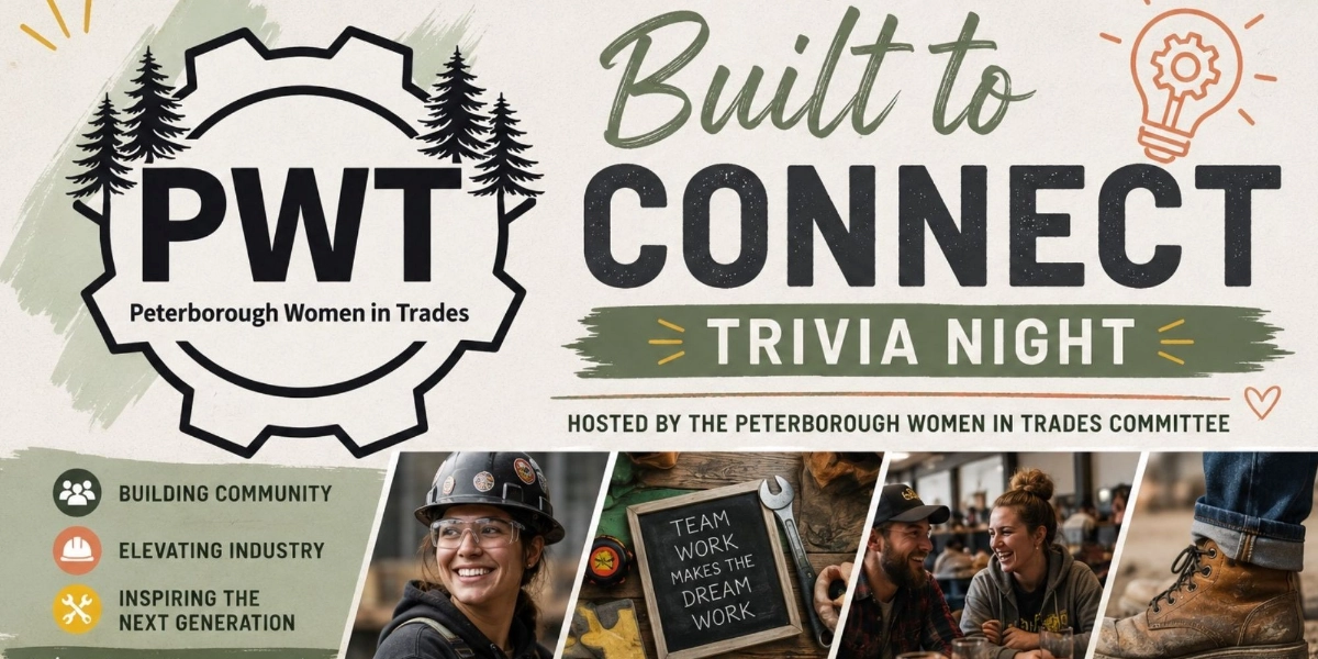 Event image for Peterborough Women in Trades (PWT): Built to Connect Trivia Night