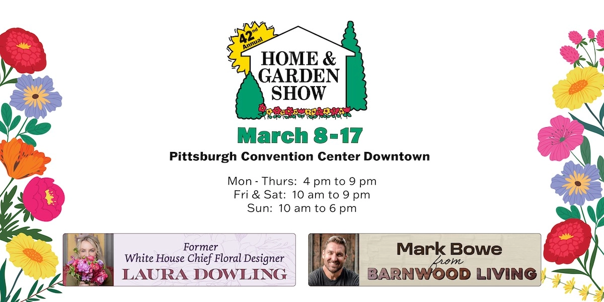 Event image for Pittsburgh Home & Garden Show - 2024
