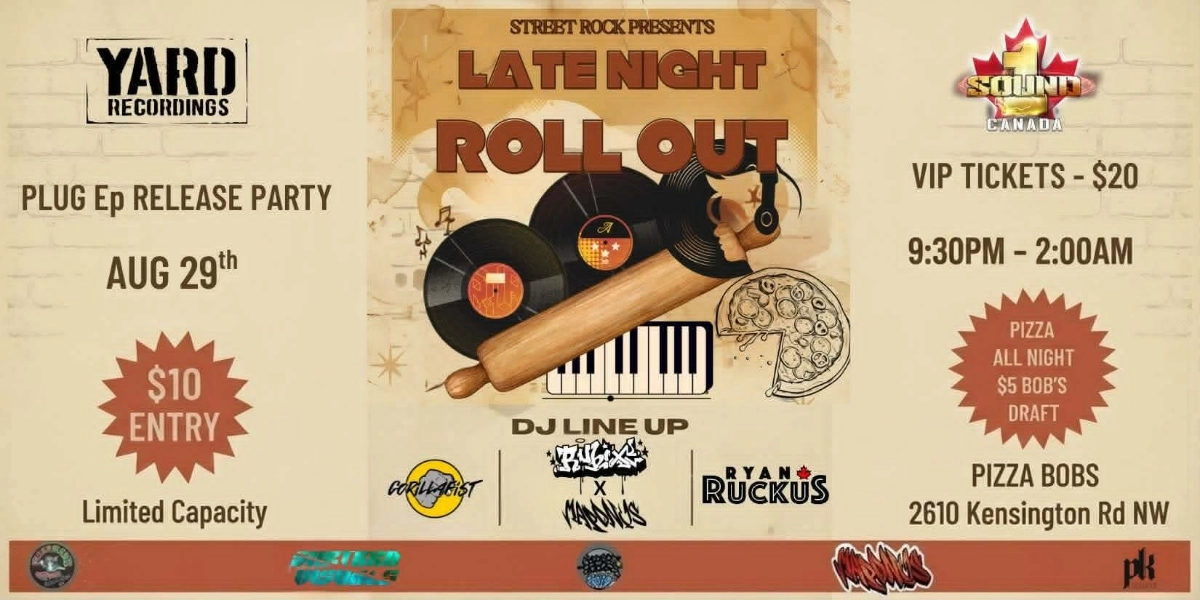Event image for Street Rock Presents: The Late Night Roll Out- Yard Recordings Album Release Party