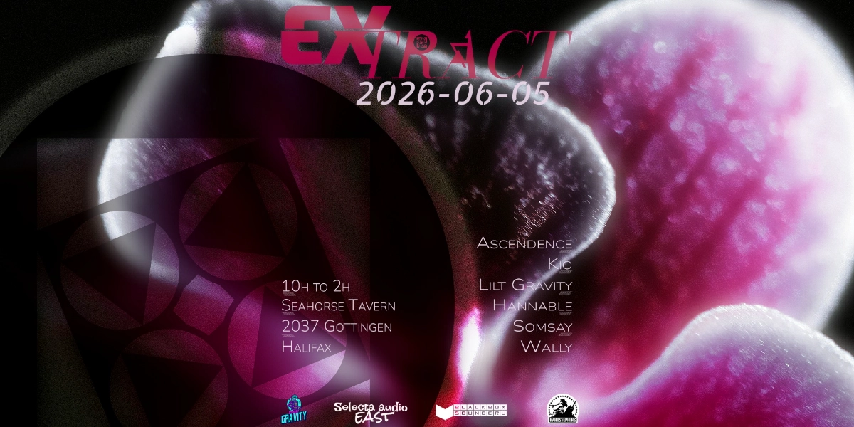 Event image for EXtract - Selecta Audio East x Planet Gravity HFX hosts Hardsteppers