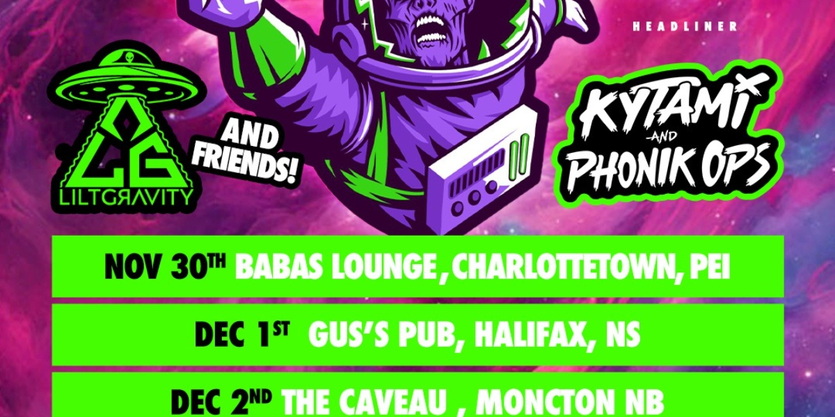 Event image for PLANET GRAVITY PEI EAST COAST TOUR