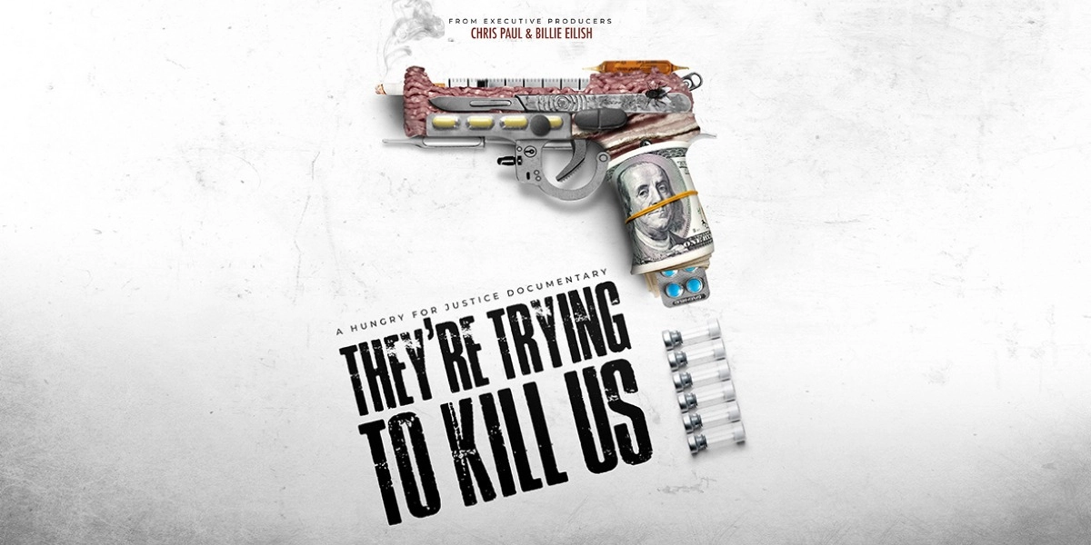 Event image for "They're Trying To Kill Us" Screening Hosted By Co-Director John Lewis