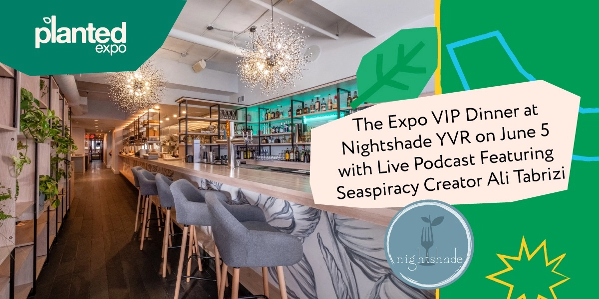 Event image for VIP Dinner at Nightshade with Live Podcast Featuring Seaspiracy Creator Ali Tabrizi