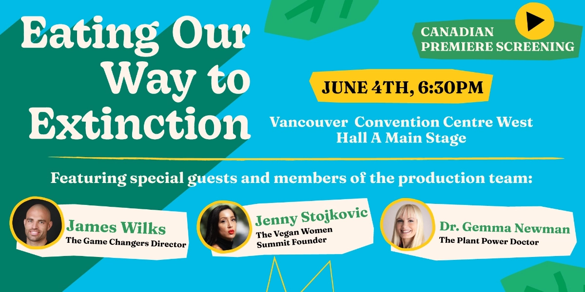Event image for Canadian Premiere of Eating Our Way to Extinction