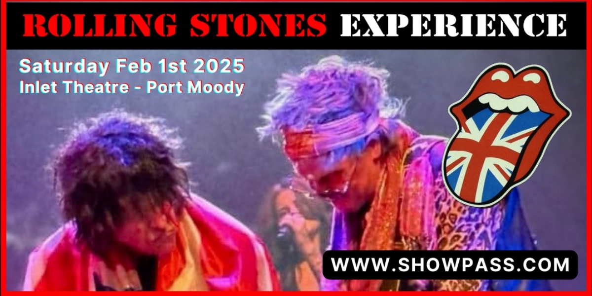 Event image for ROLLING STONES EXPERIENCE!  The Inlet Theatre, Port Moody, BC