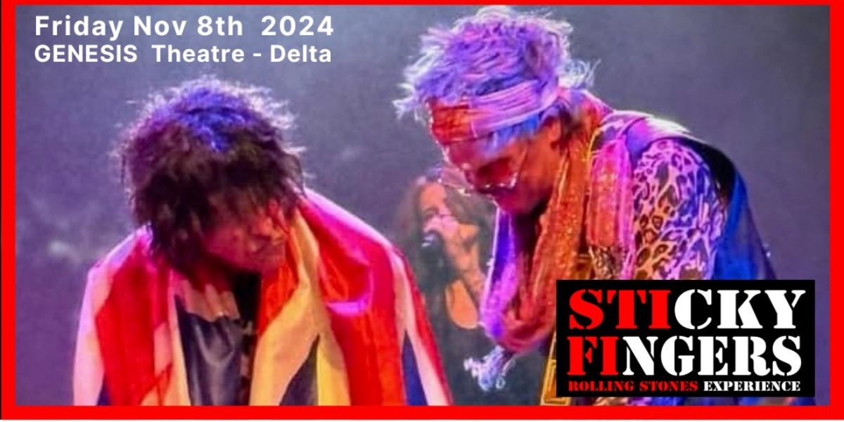 Event image for ROLLING STONES EXPERIENCE!  The Genesis Theatre, Delta BC