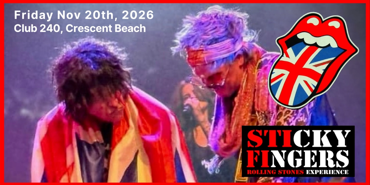 Event image for ROLLING STONES EXPERIENCE!  Club 240 Crescent Beach