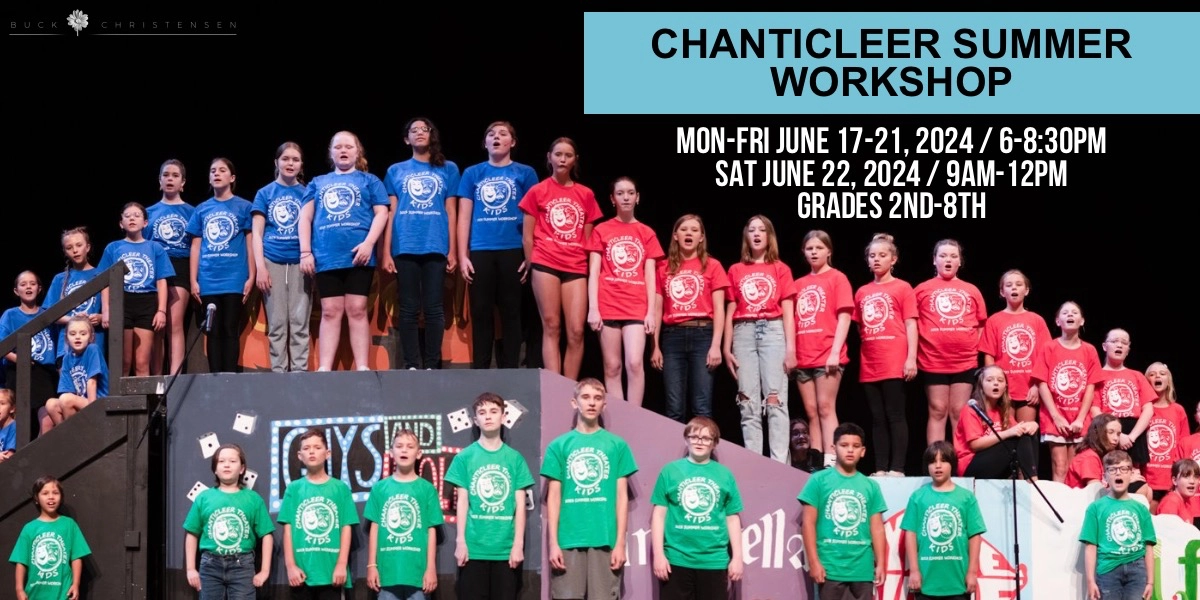 Event image for Chanticleer Children's Workshop (Grades 2nd-8th)