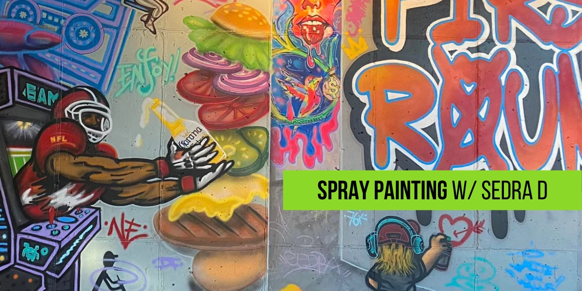 Event image for Spray Painting with Sedra D