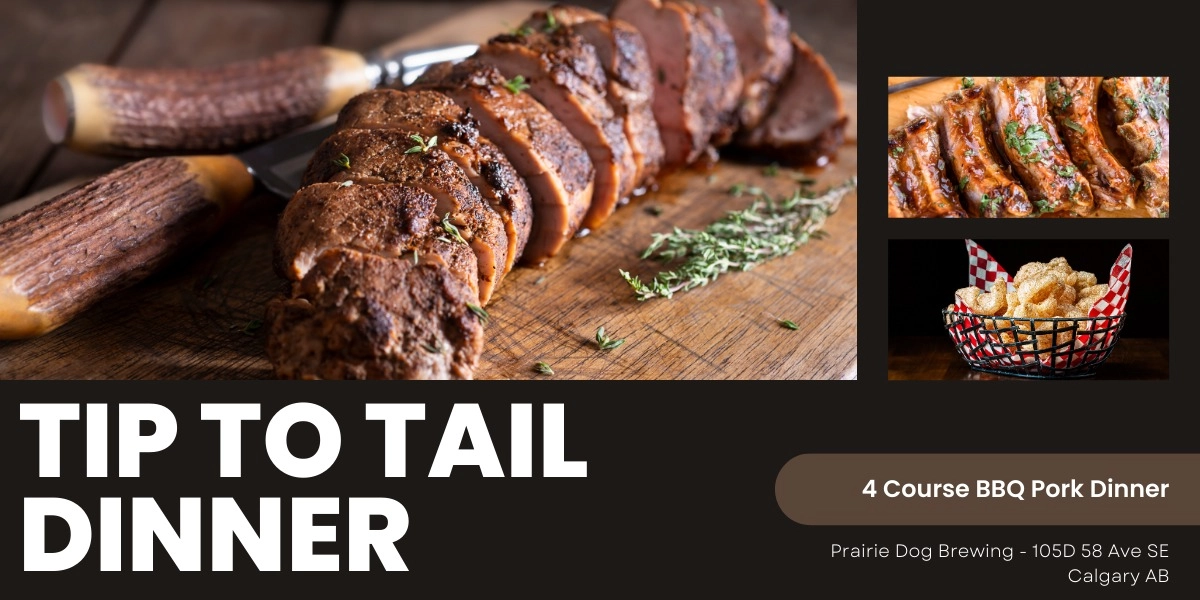Event image for Tip to Tail Pork 4 Course Dinner