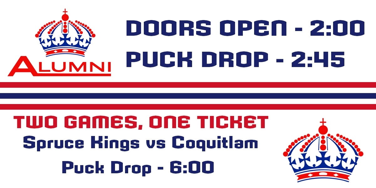 Event image for Prince George Spruce Kings vs Coquitlam Express