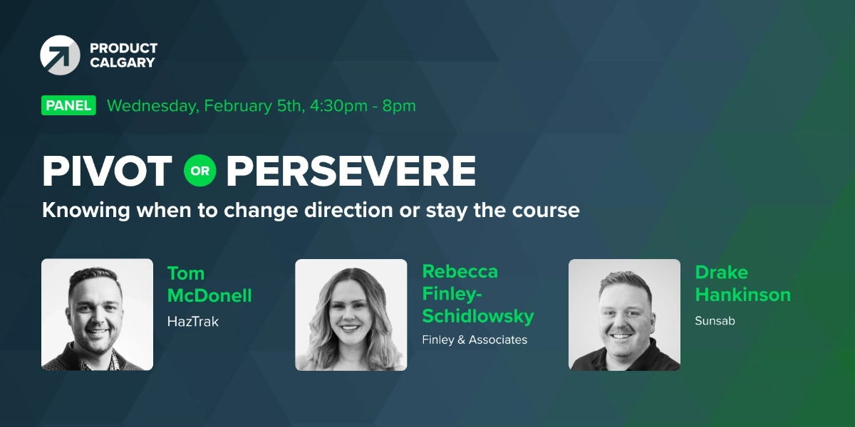 Event image for Pivot vs Persevere