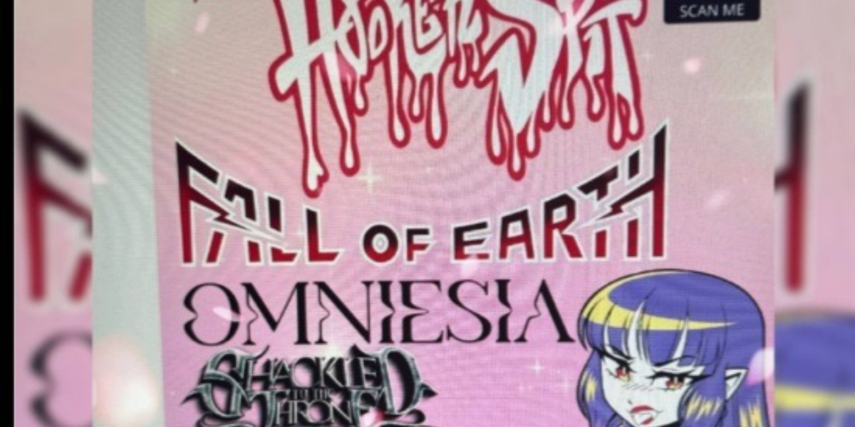 Event image for Hooker Spit, Fall of Earth, Omnesia and Shackled to the Throne at The Vat Pub