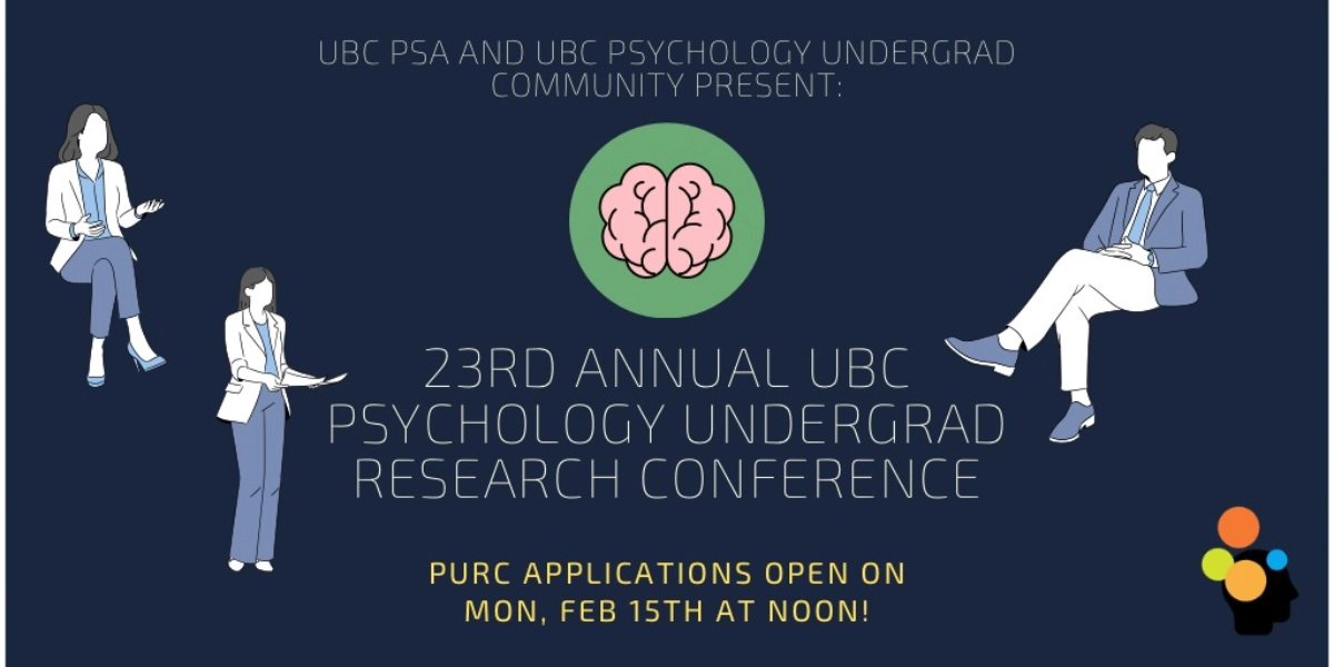 Event image for 23rd Annual UBC Psychology Undergraduate Research Conference