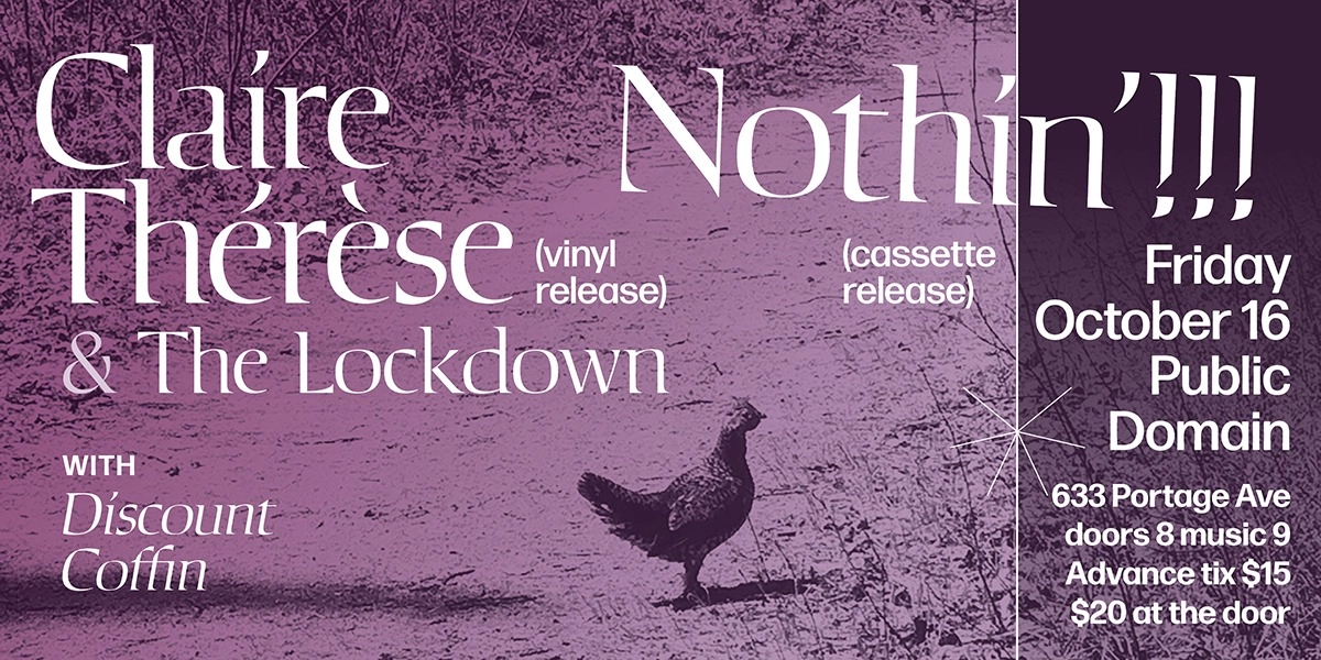 Event image for Claire Thérèse & The Lockdown