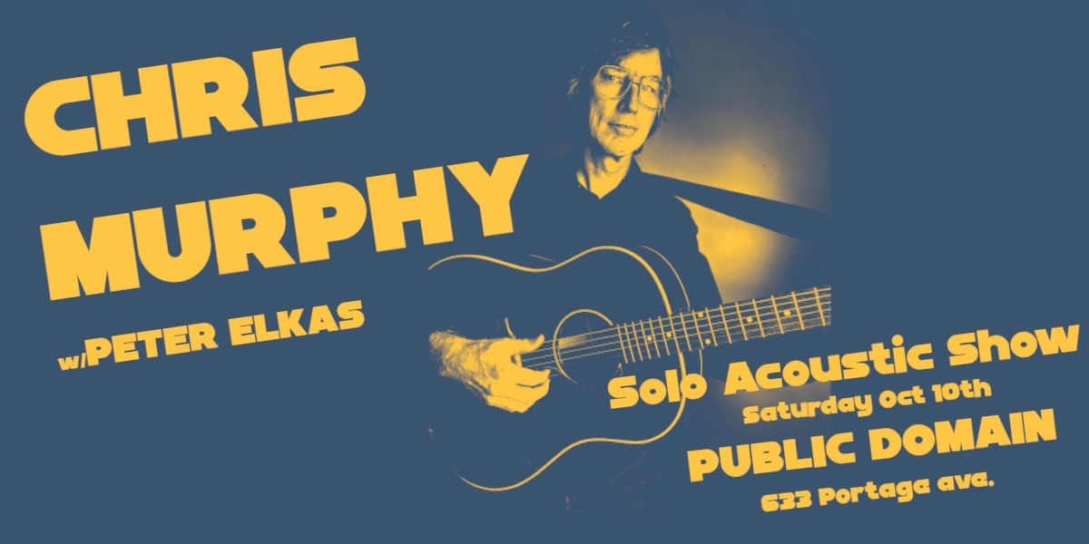 Event image for Chris Murphy - Live in Winnipeg