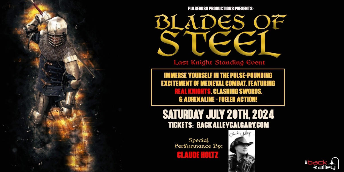 Event image for BLADES OF STEEL- LAST KNIGHT STANDING EVENT