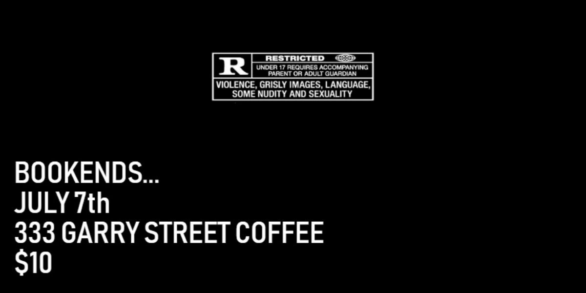 Event image for BOOKENDS...Postwar, Ed Riley, The OB, Farmers & whokilledcj