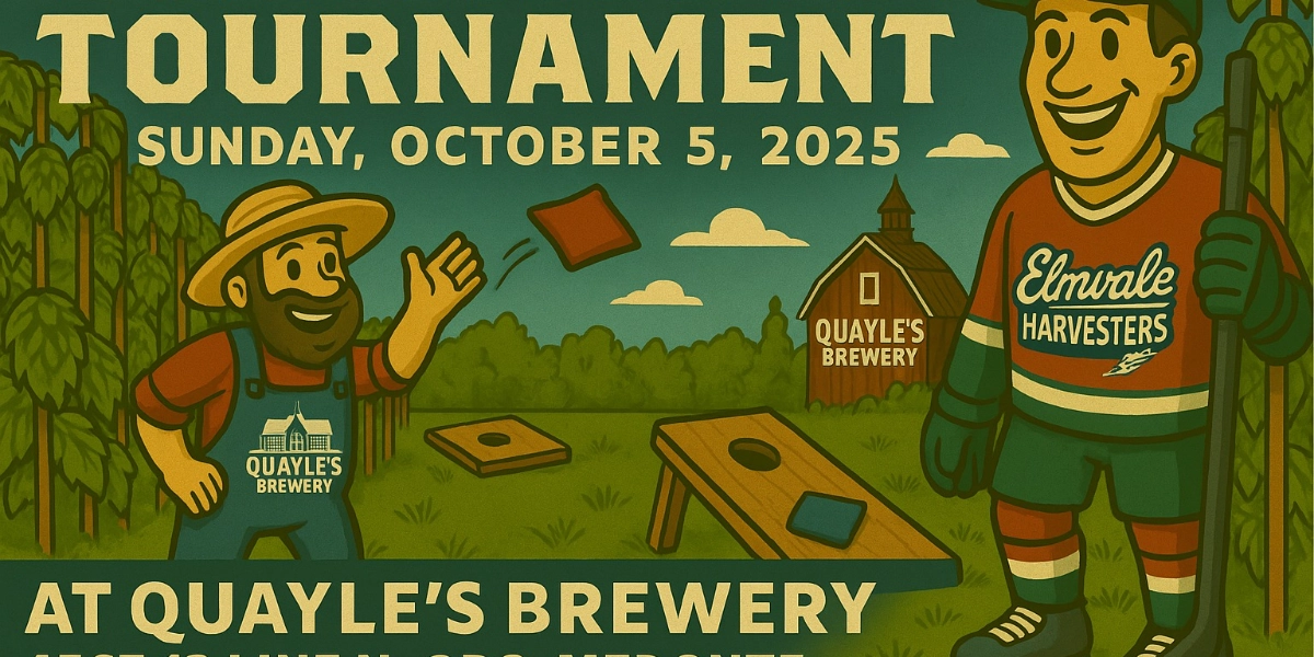 Event image for Cornhole Tournament at Quayle's Brewery