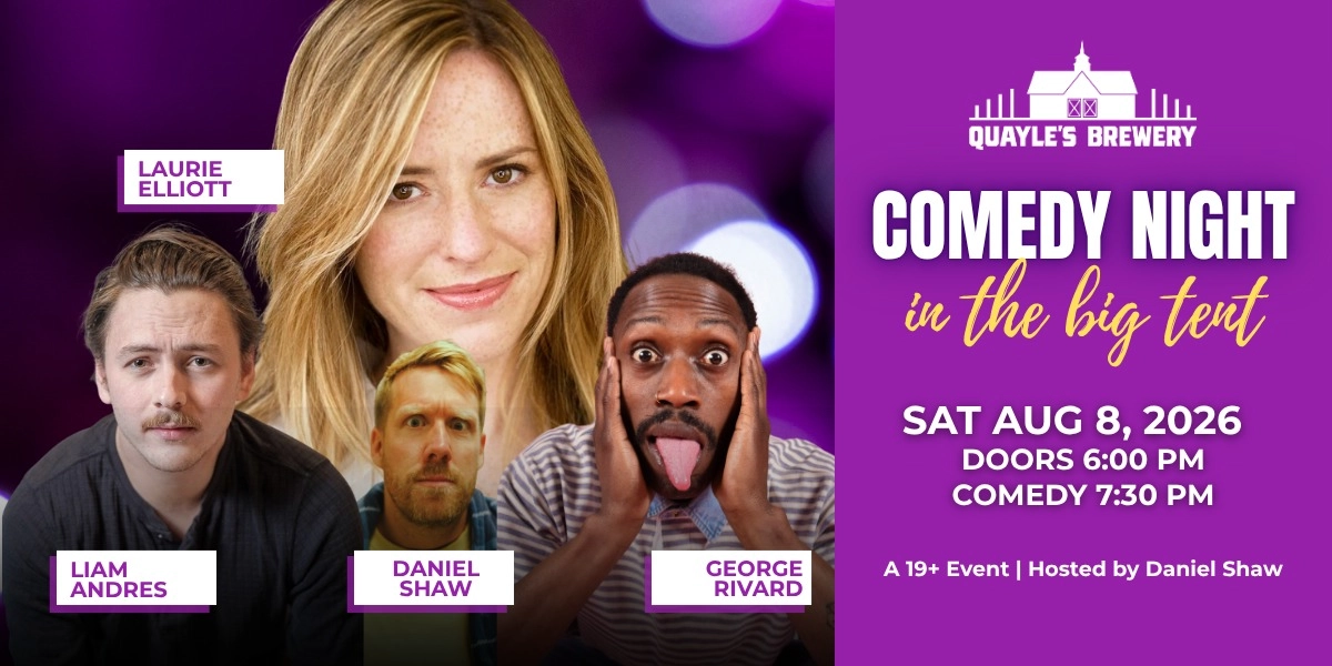 Event image for Comedy Night under the Big Tent - Saturday, August 8, 2026