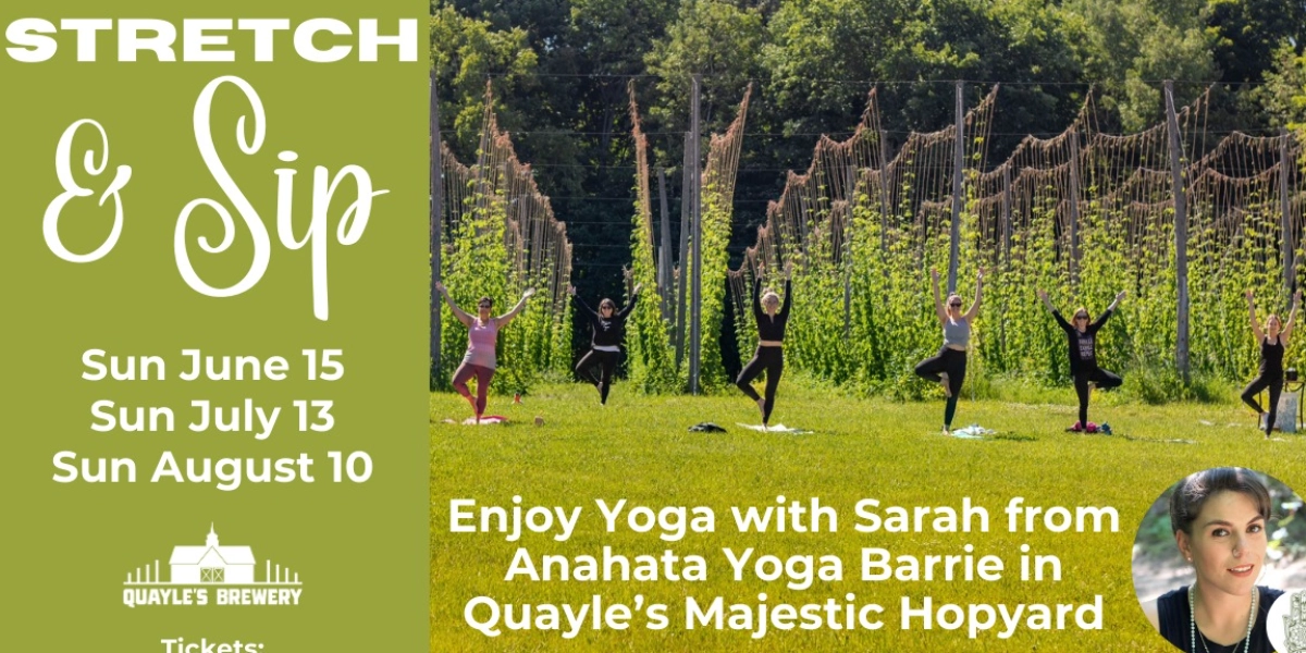 Event image for Stretch & Sip at Quayle's