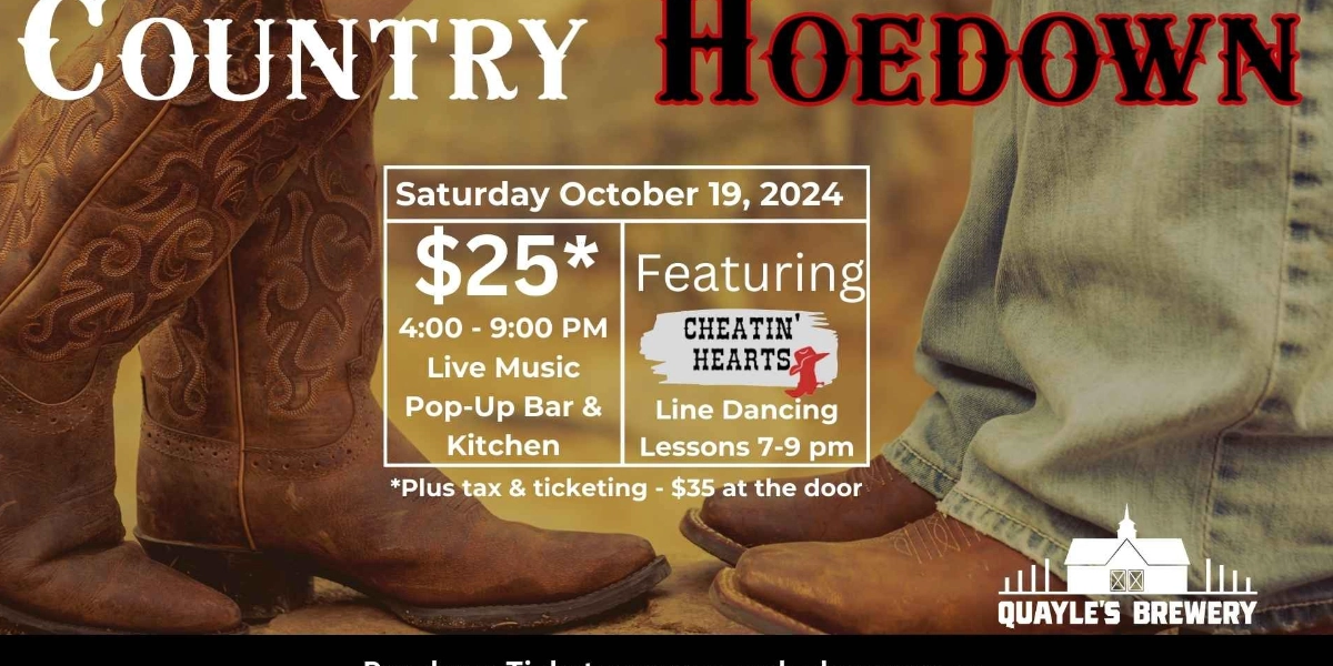 Event image for Country Hoedown at Quayle's Brewery - Saturday October 19, 2024