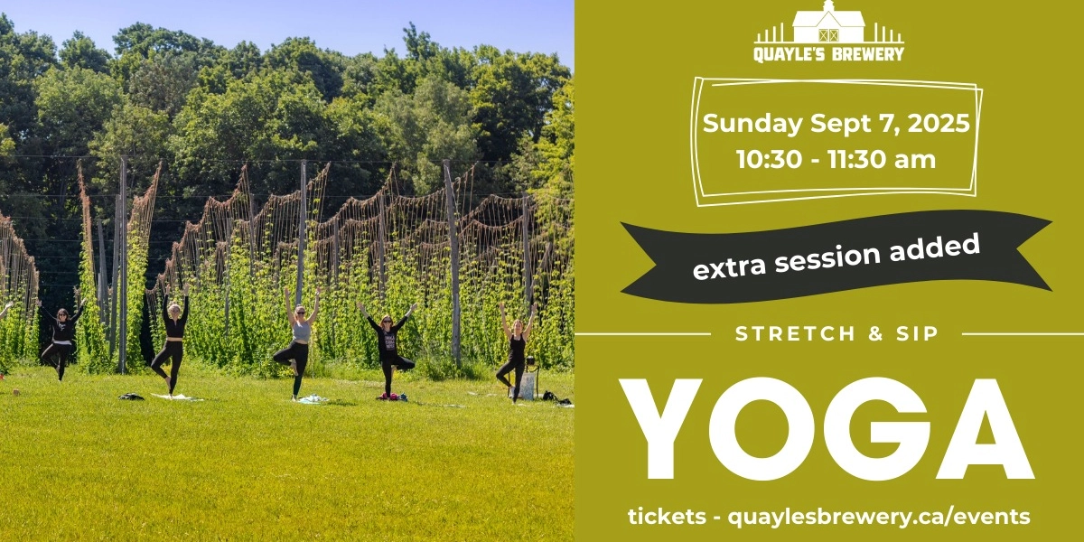 Event image for Stretch & Sip at Quayle's