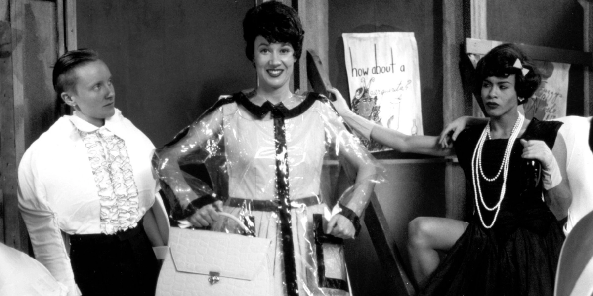 Event image for FINGER IN THE DYKE: The Films of Shawna Dempsey & Lorri Millan