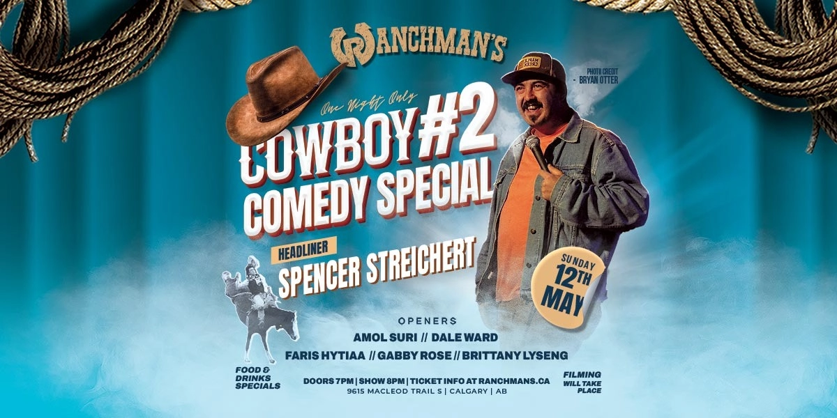Event image for SPENCER STREICHERT - COWBOY #2 COMEDY SPECIAL