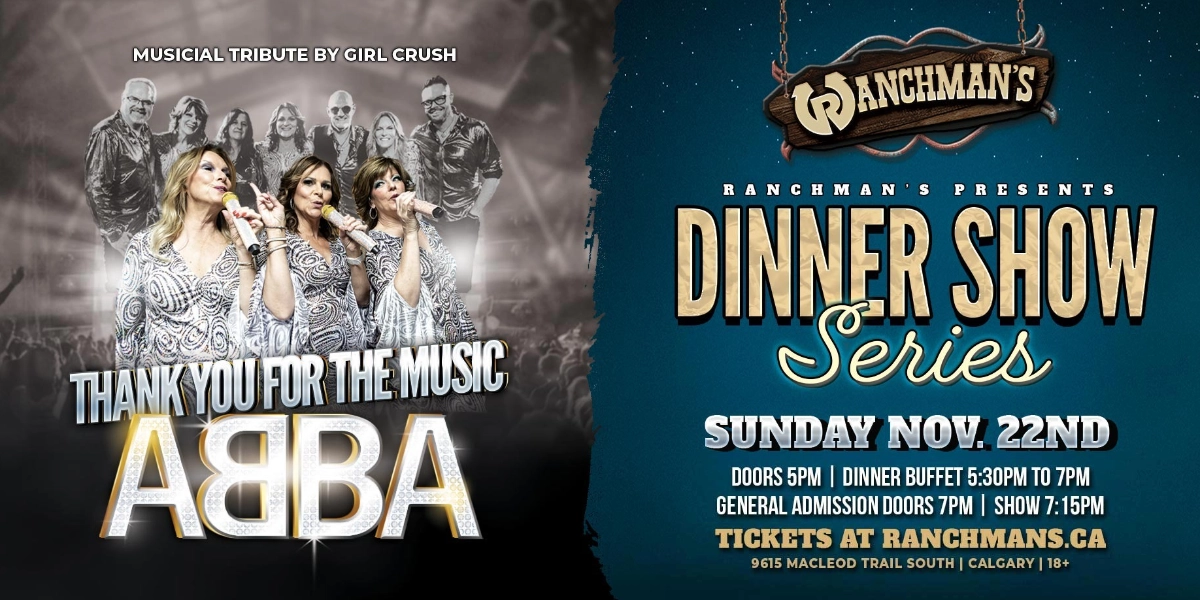 Event image for ABBA - THANK YOU FOR THE MUSIC TRIBUTE