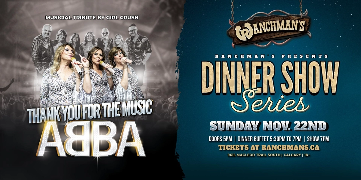 Event image for ABBA - THANK YOU FOR THE MUSIC TRIBUTE
