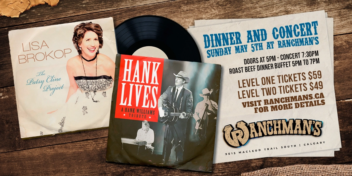 Event image for THE PATSY CLINE PROJECT & HANK LIVES DINNER & SHOW