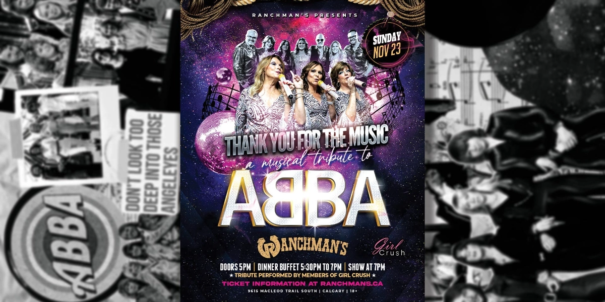 Event image for ABBA - Thank You For The Music - Dinner & Show