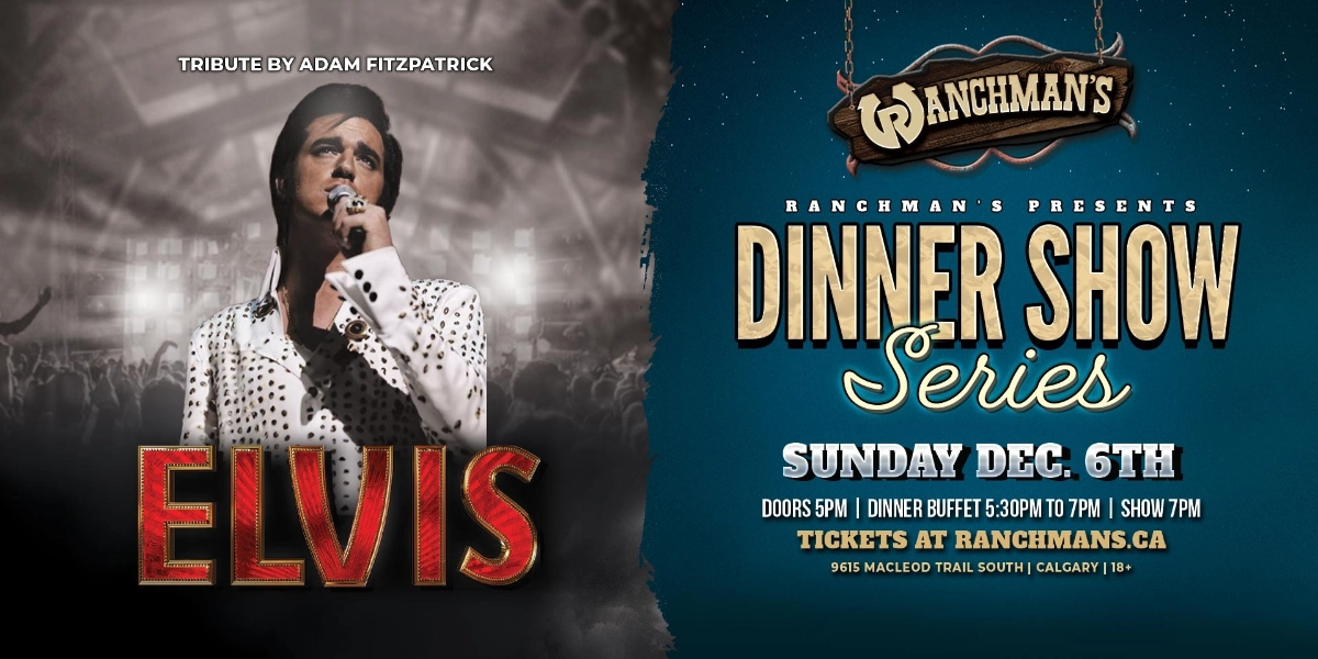 Event image for ELVIS COUNTRY CHRISTMAS DINNER & SHOW