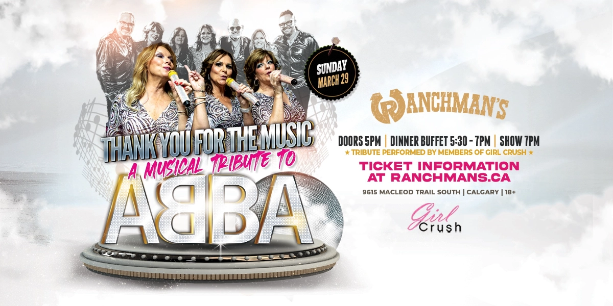 Event image for ABBA - Thank You For The Music - Dinner & Show