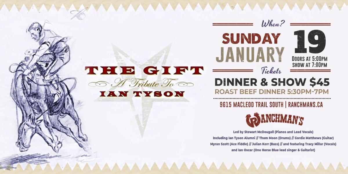 Event image for THE GIFT AN IAN TYSON TRIBUTE