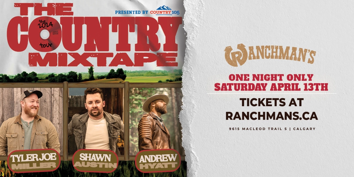 Event image for THE COUNTRY MIX TAPE: TYLER JOE MILLER | SHAWN AUSTIN | ANDREW HYATT