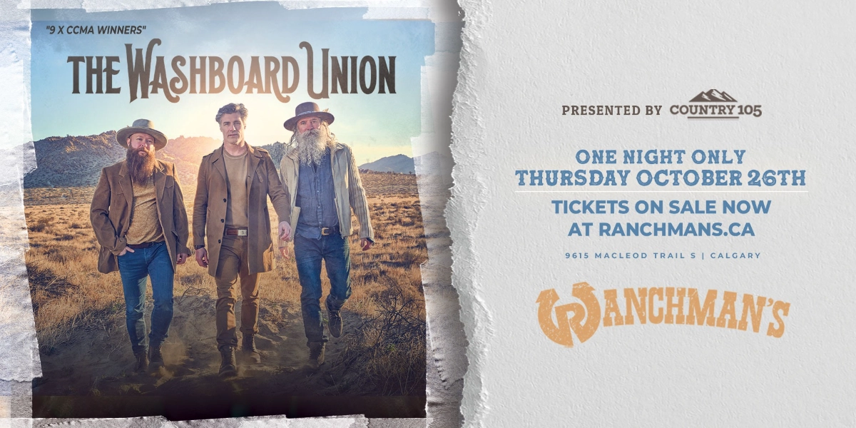 Event image for RANCHMANS PRESENTS: THE WASHBOARD UNION