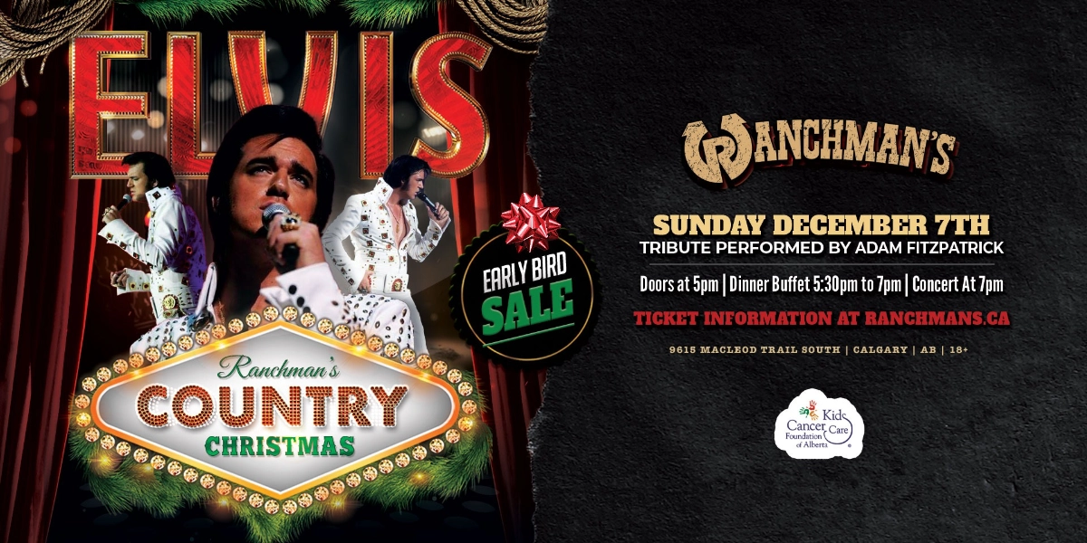 Event image for ELVIS COUNTRY CHRISTMAS DINNER & SHOW