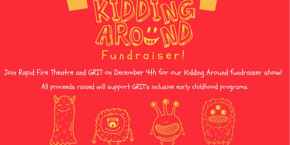 Event image for Kidding Around - GRIT's 40th Anniversary fundraiser