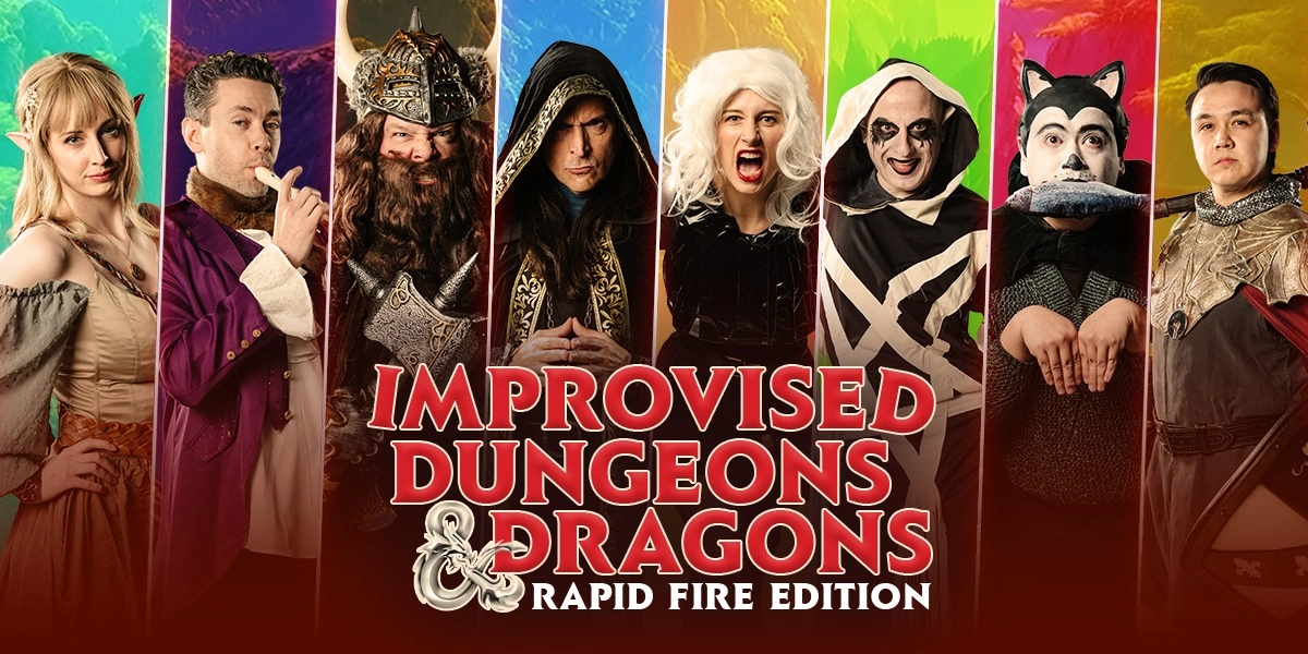 Image d'événement pour Improvised Dungeons & Dragons